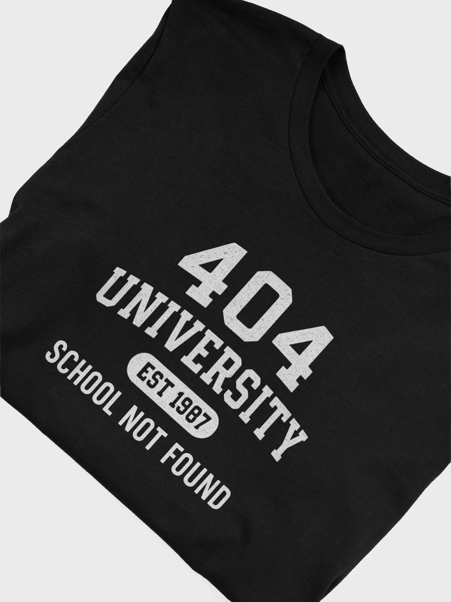 404 University Tee – School Not Found product image (5)