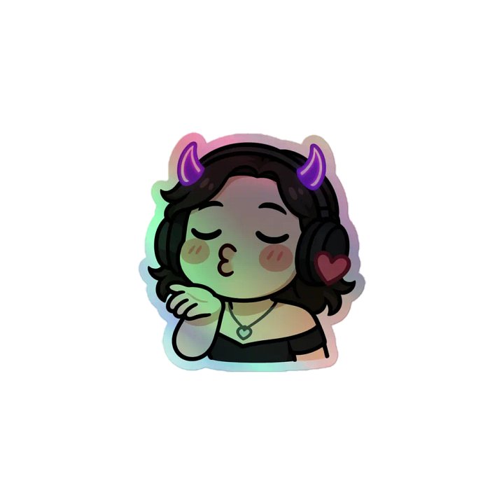 Kitty Kiss Sticker product image (1)