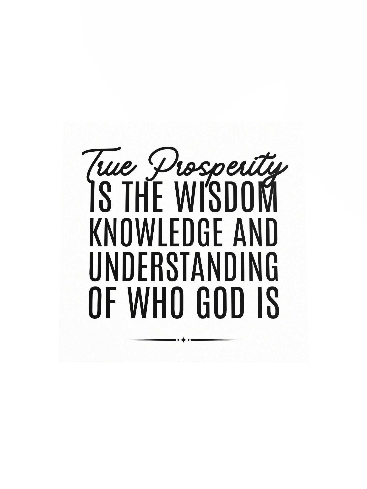 True Prosperity - Enhanced Matte Paper Poster product image (17)