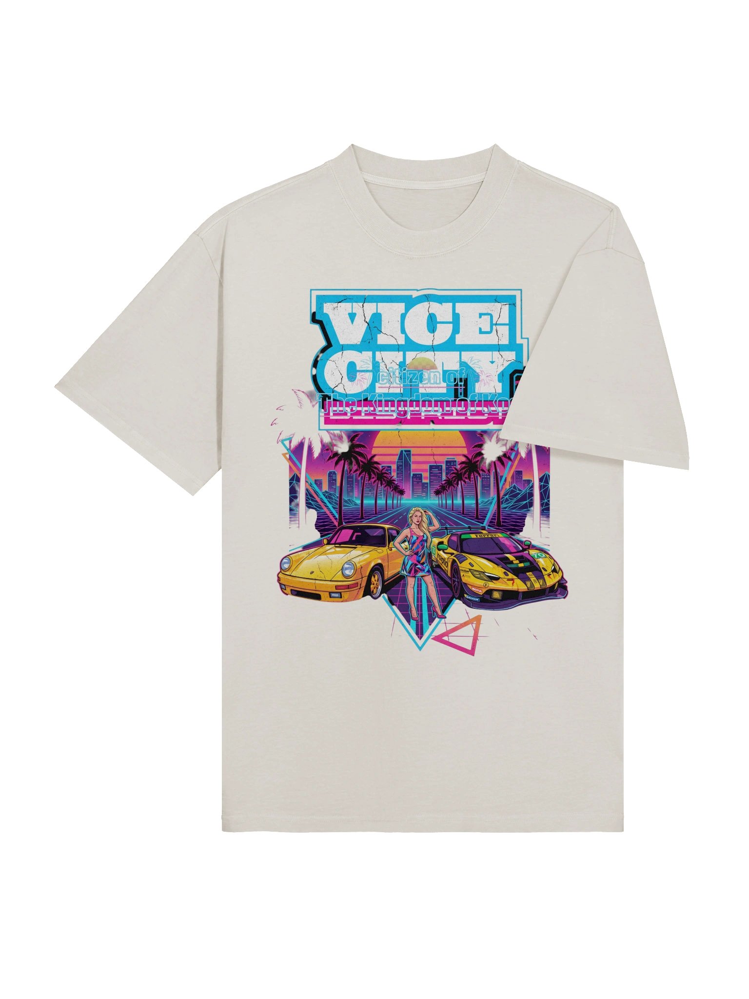 Vice City District Vaporwave Tee product image (28)