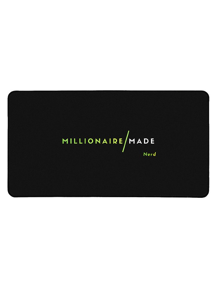 Millionaire Made Nerd Desk Mat product image (1)