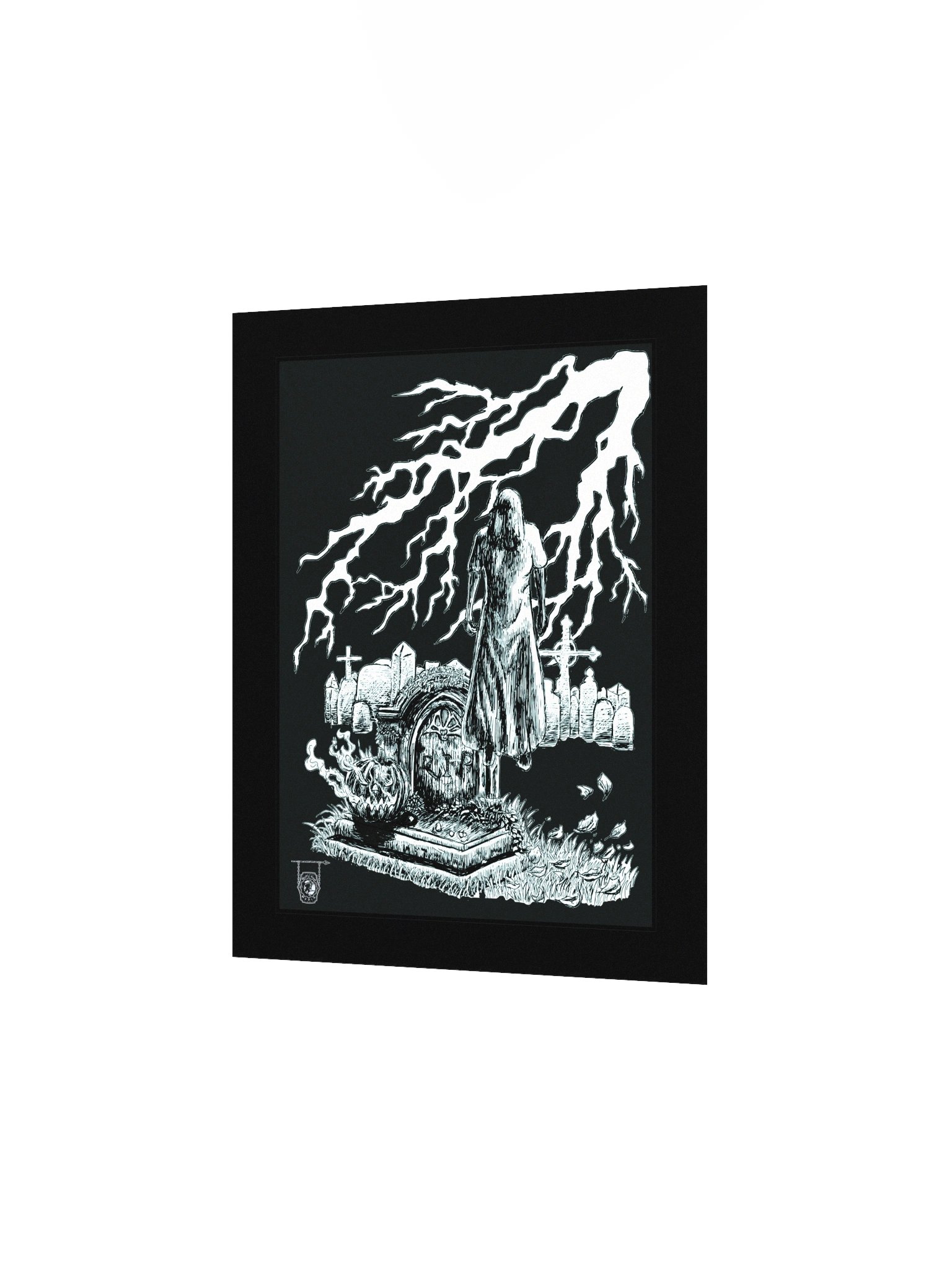 Phantom V- Halloween Night- Poster Print (Black Background) product image (3)
