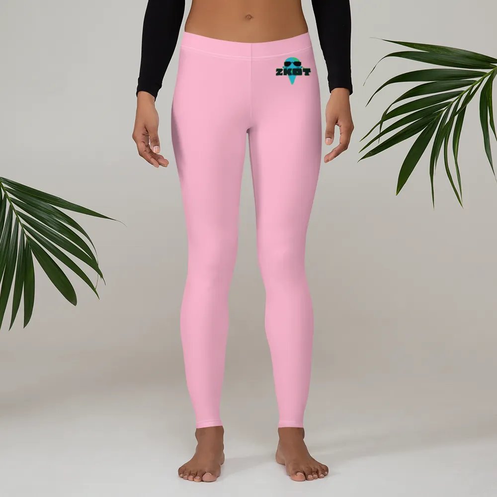 Women's Cotton Candy Pink ZKOT Leggings - Show your Support with Style - Womenswear product image (5)