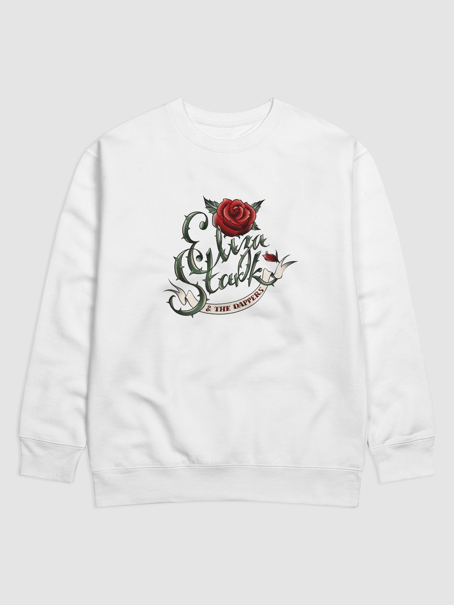 Rose & Ornate Text Premium Sweatshirt product image (37)