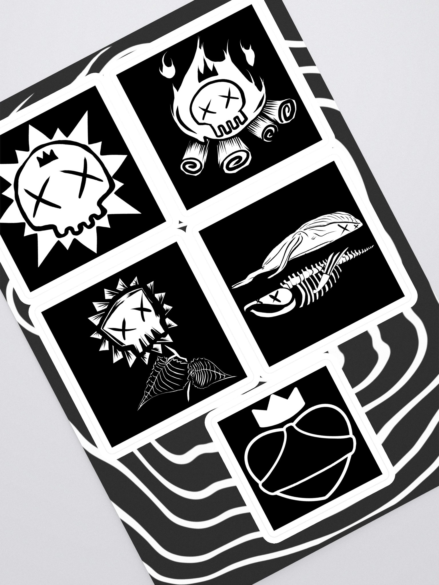 DEATH BY SUMMER XX STICKER PACK product image (1)