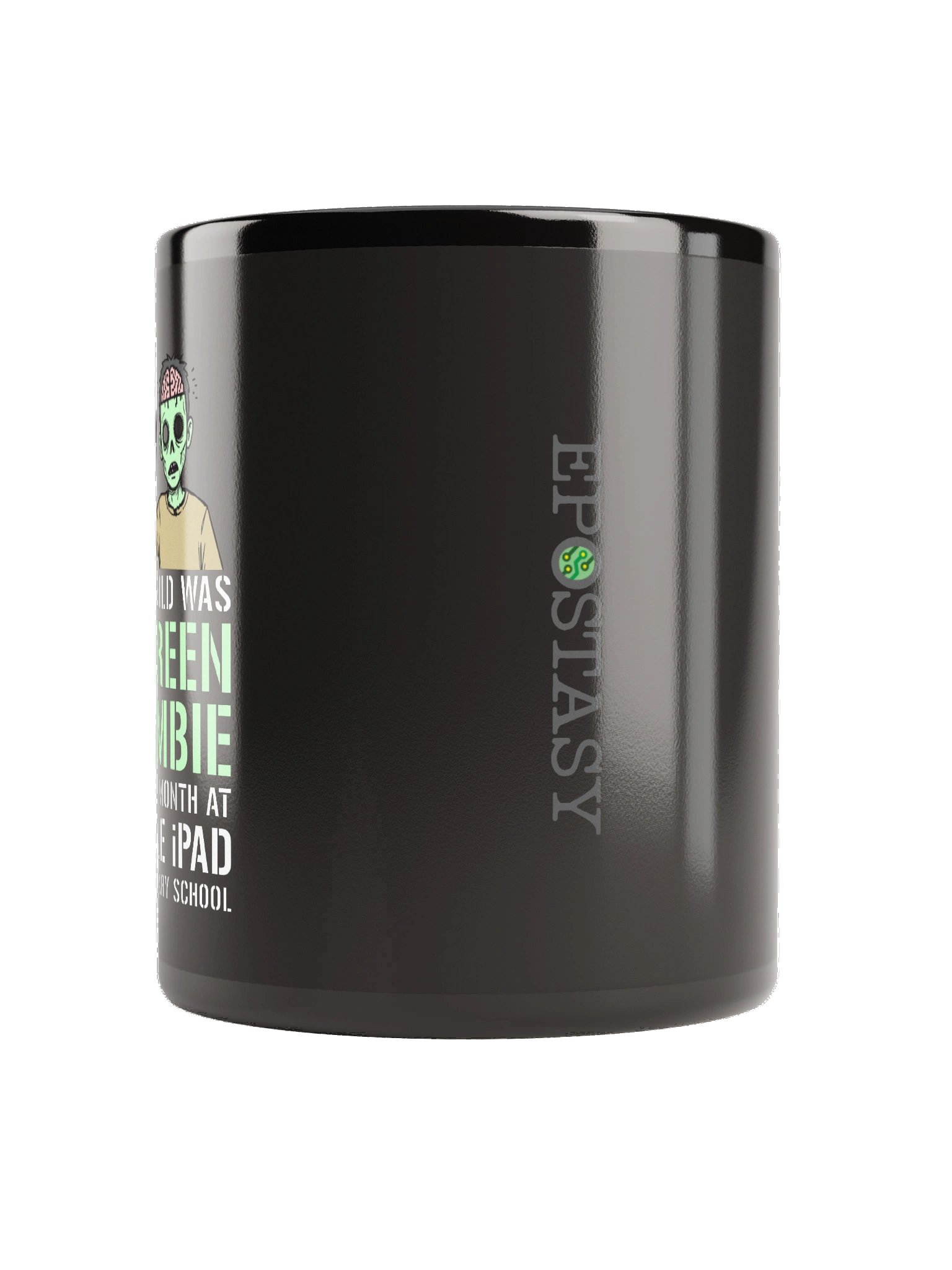 iPad Screen Zombie Black Mug product image (3)