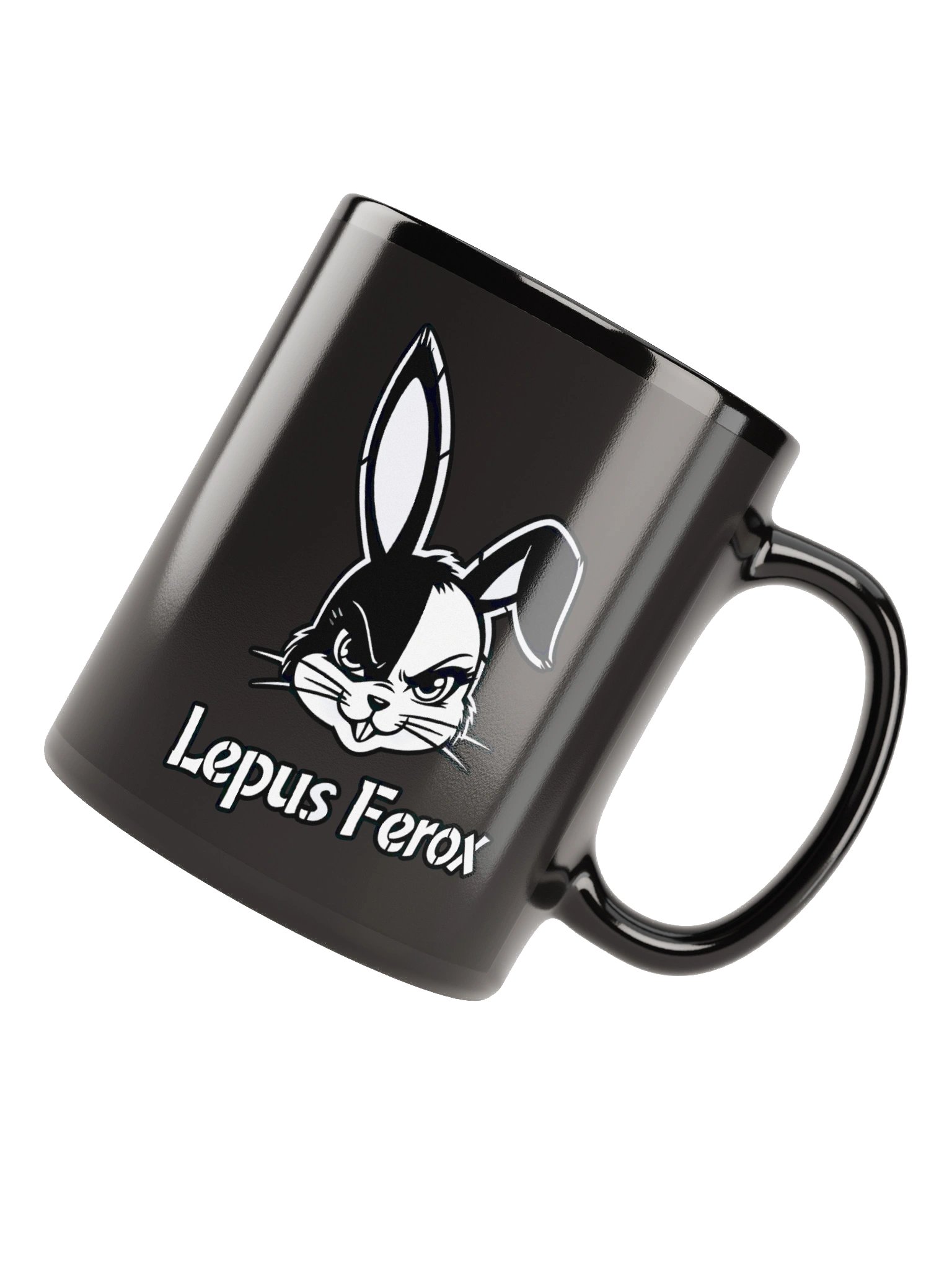 Lepus Ferox — Signature Logo Mug (black) product image (6)