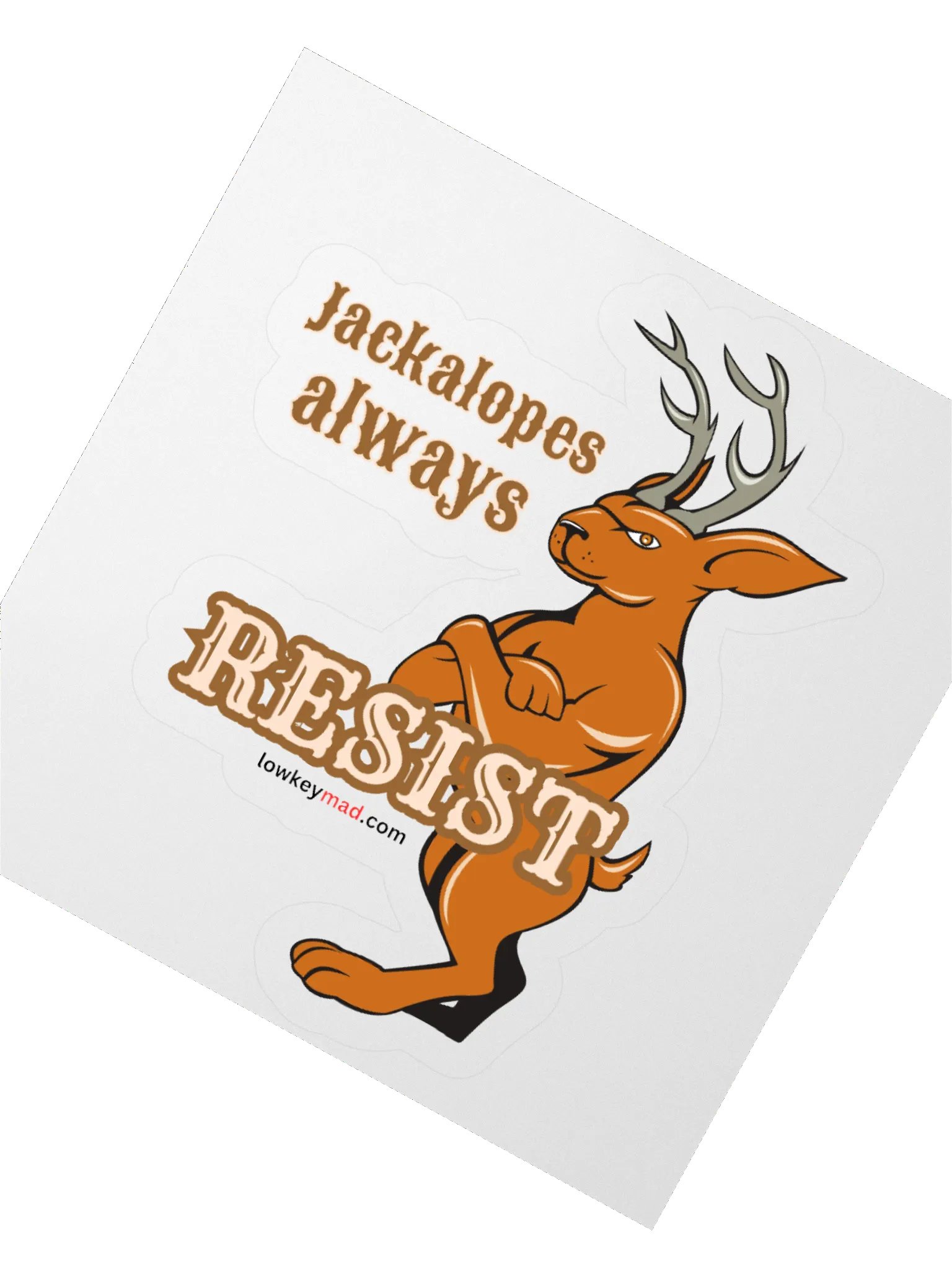 Jackalopes Resist Sticker product image (3)