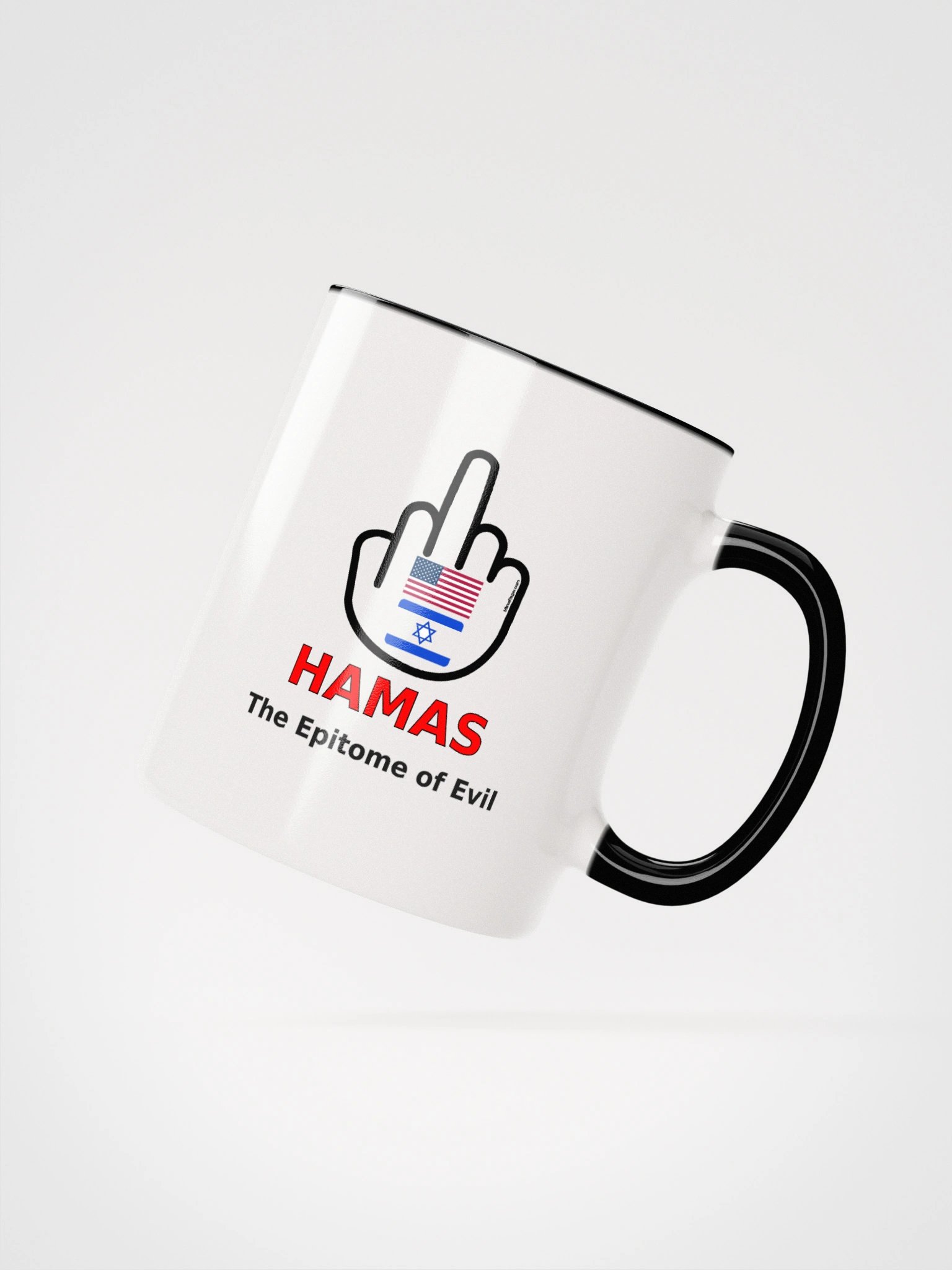 Two-tone Ceramic Mug-MisterFinger-Hamas-B product image (16)