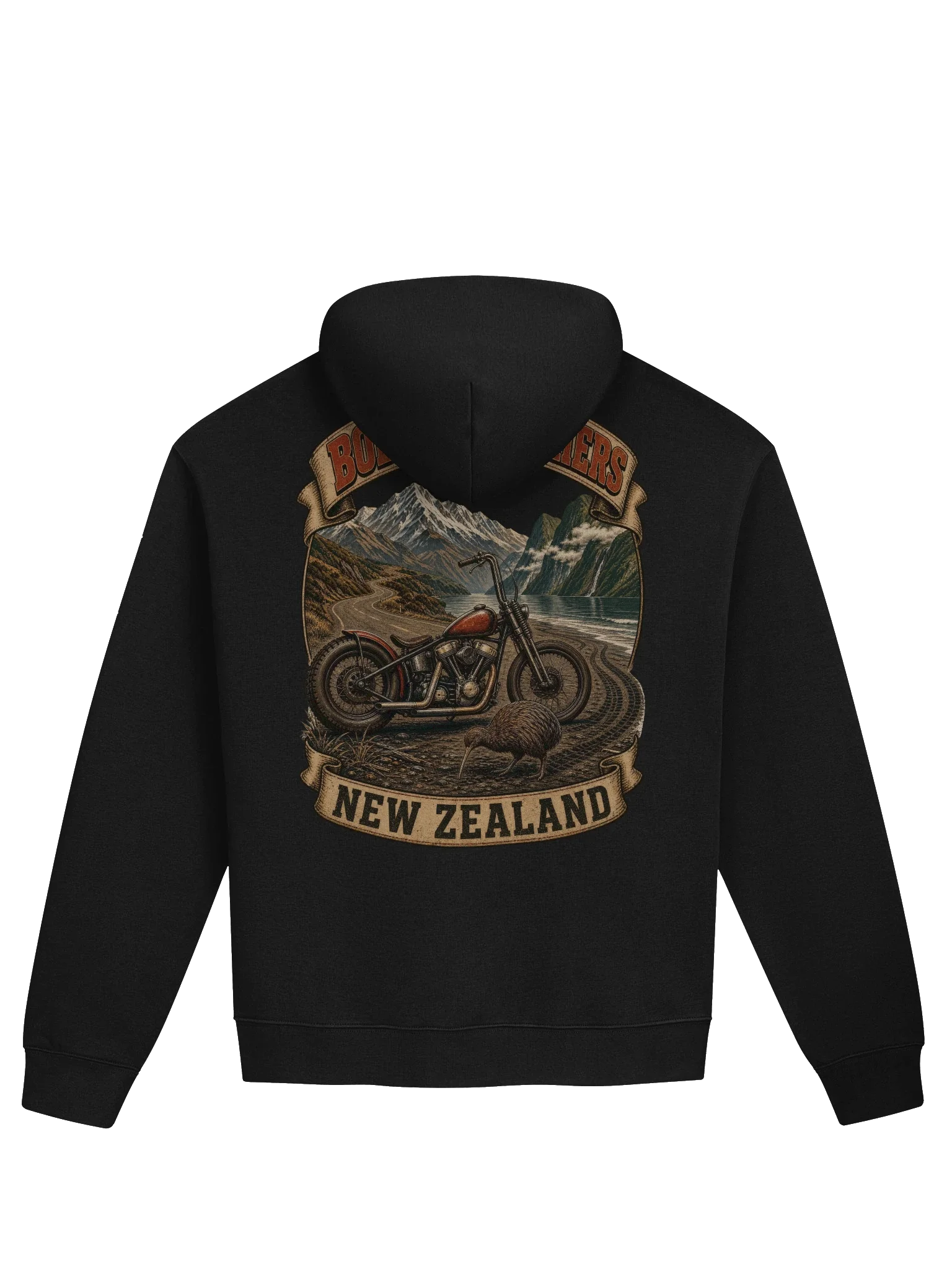 Bobber Brothers - New Zealand Hoodie
