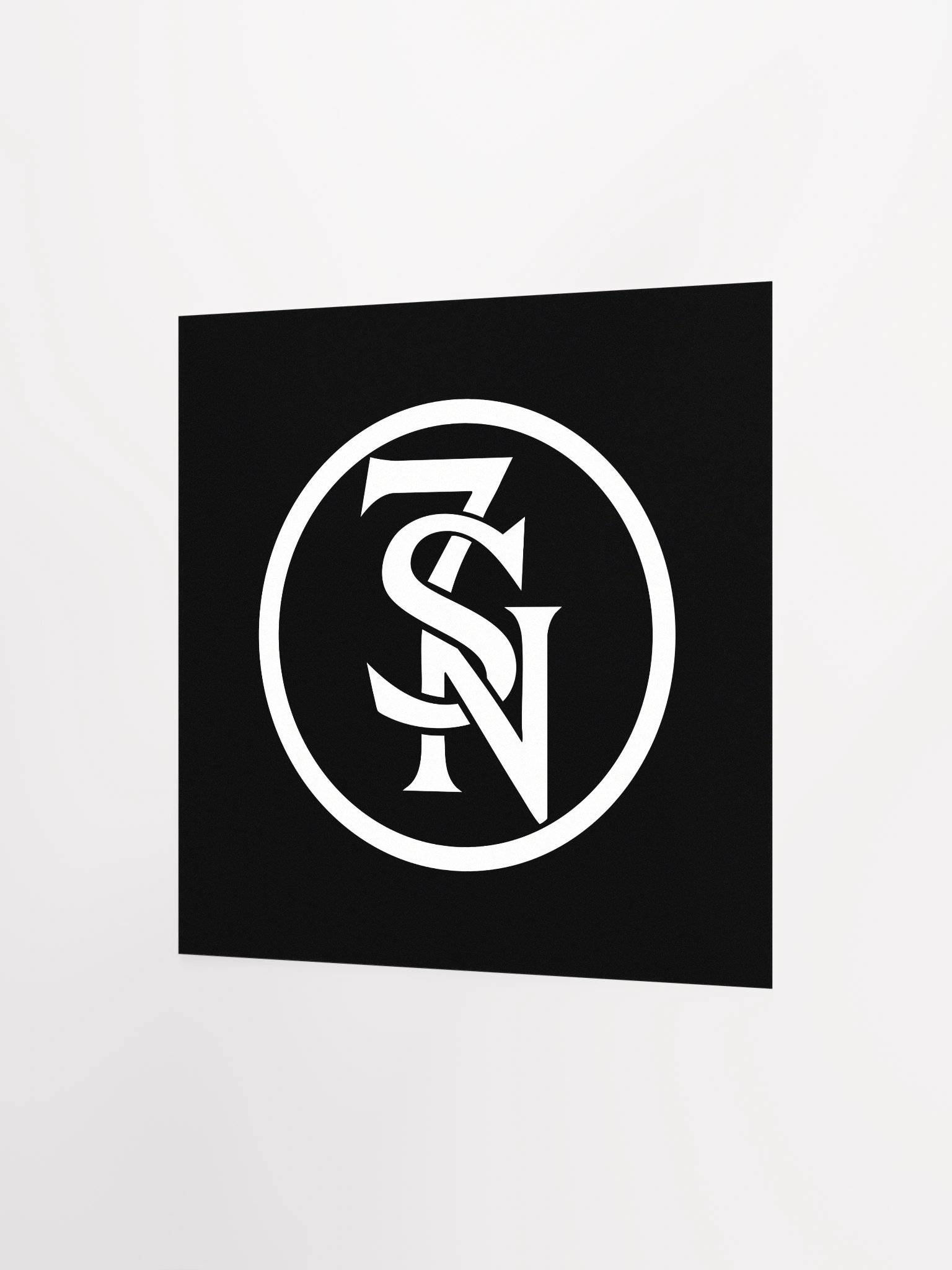 Seven Shades of Nothing White Logo on Enhanced Matte Poster product image (2)