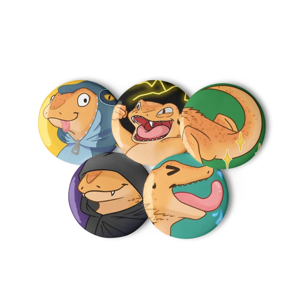 Dream Warrior Button Set #2 product image (6)