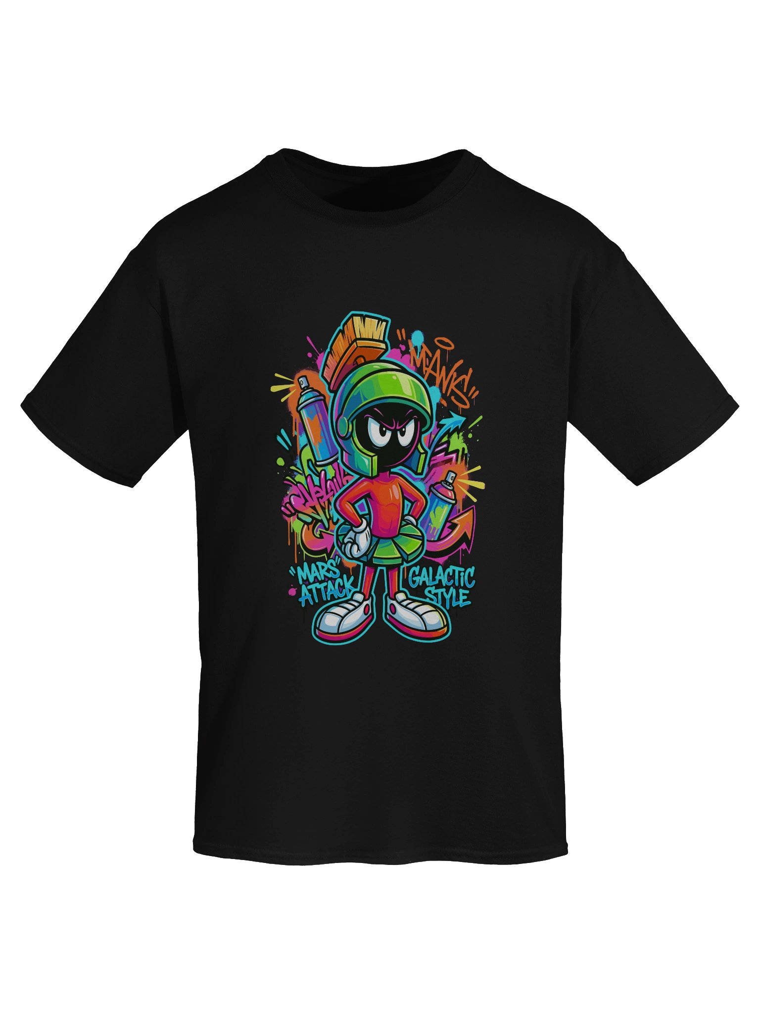 Marvin graffiti t-shirt product image (55)