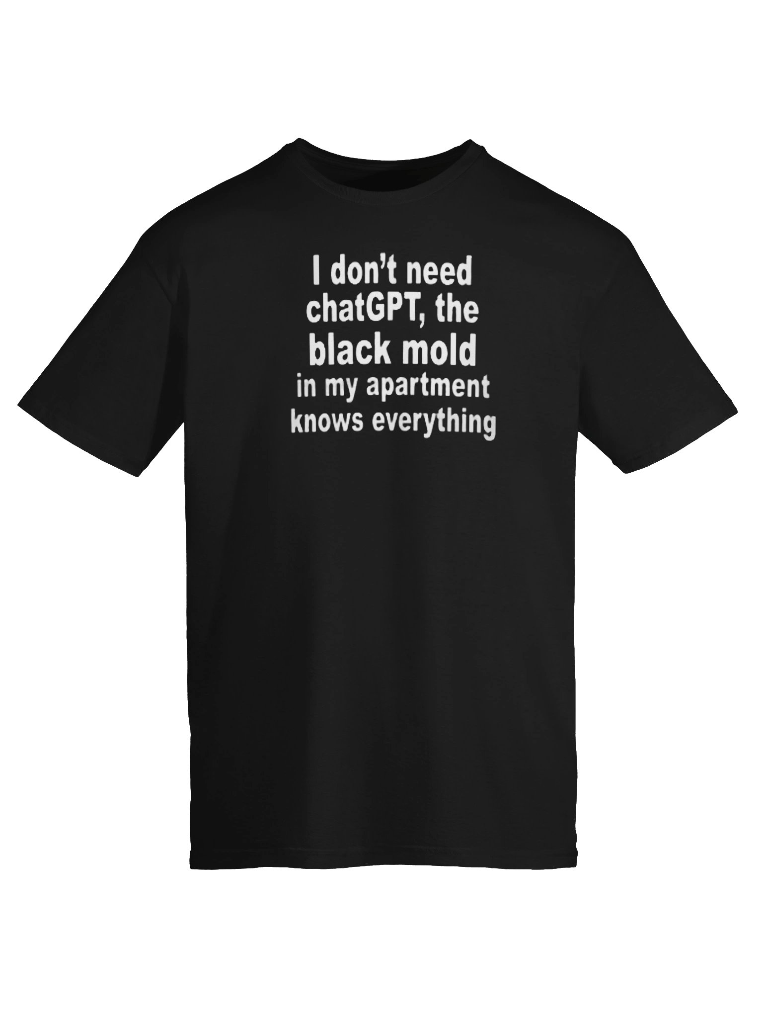 Black Mold in My Apartment Knows Everything Shirt product image (2)