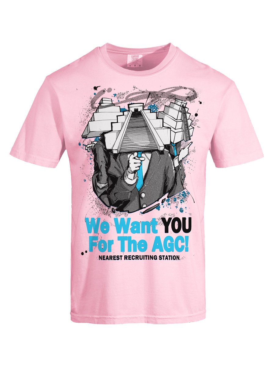 AGC RECRUIT TEE PINK product image (5)