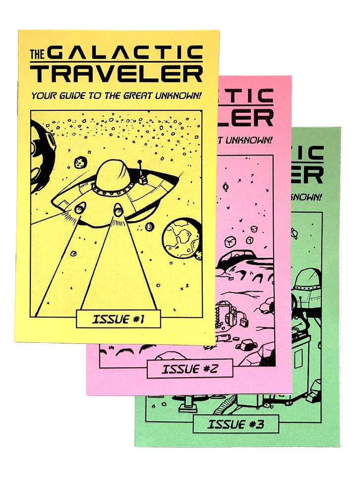 The Galactic Traveler Trilogy, Issues #1-3 product image (1)