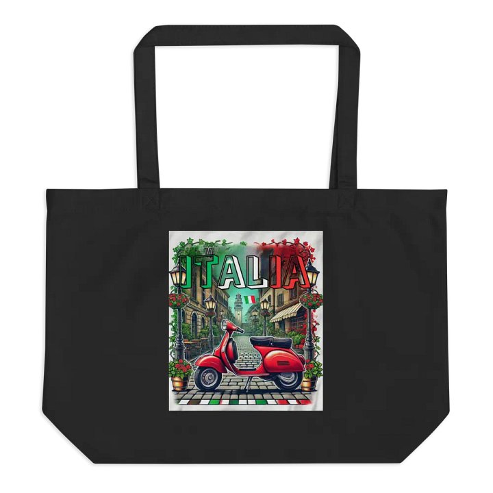 Italia Eco Tote - Italian Themed Merch product image (1)