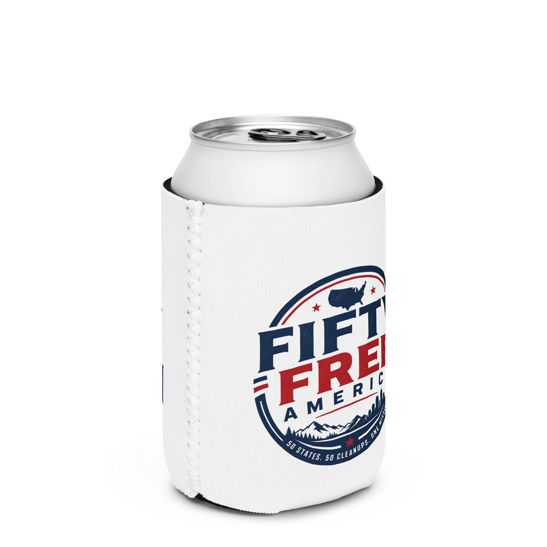 Fifty Free America™ x Lake Jackson Lawn Koozie product image (3)