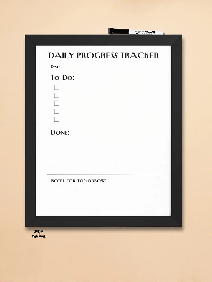 DAILY PROGRESS TRACKER (Manhattan design 1) product image (1)