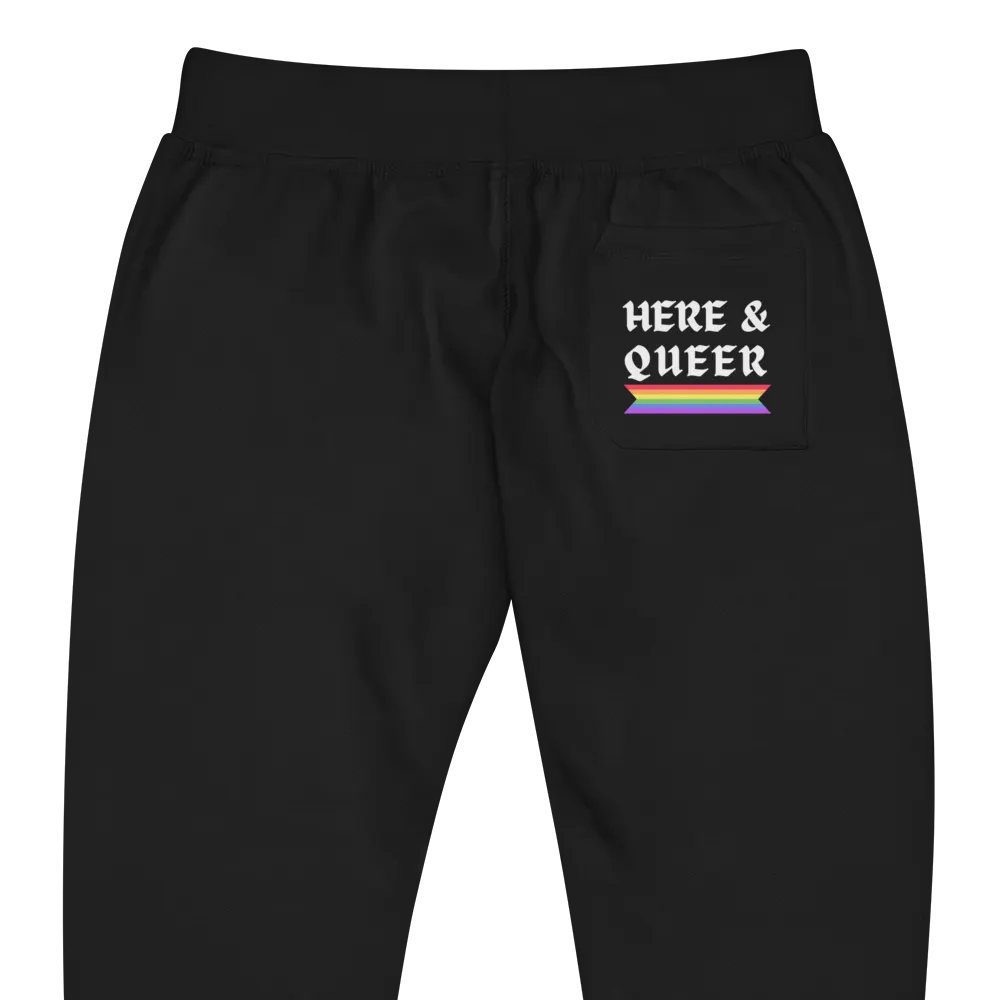 Here & Queer Joggers {Dark} product image (1)