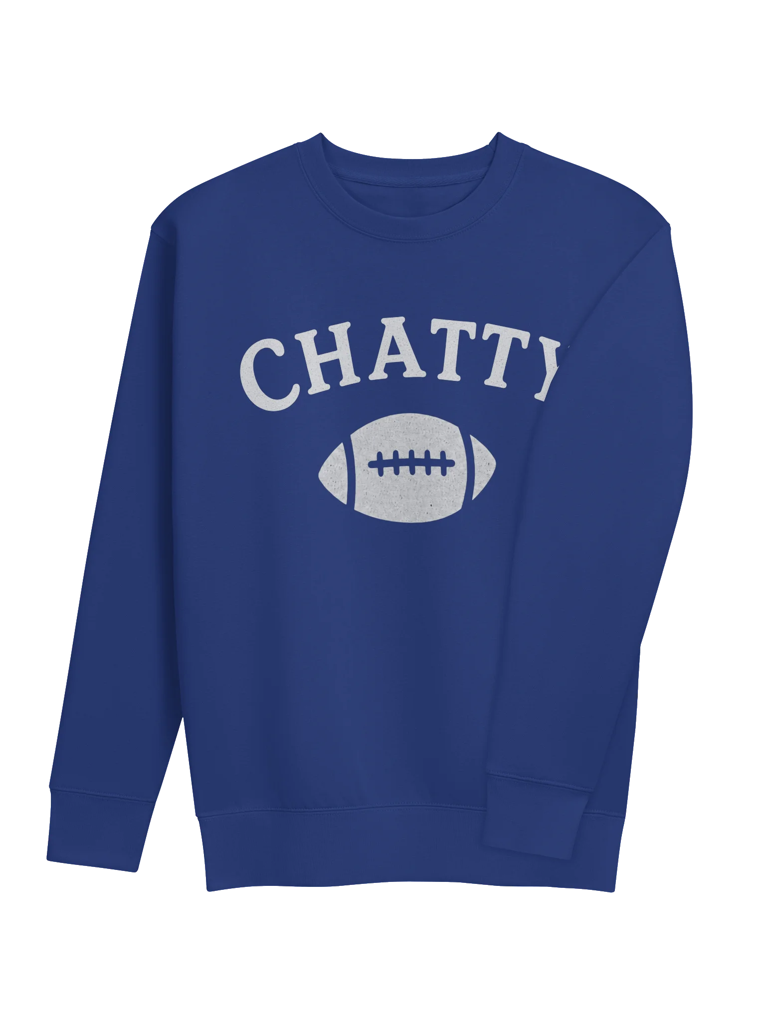 Chatty Football Premium Sweatshirt | Cozy Chatty Fall Collection product image (4)
