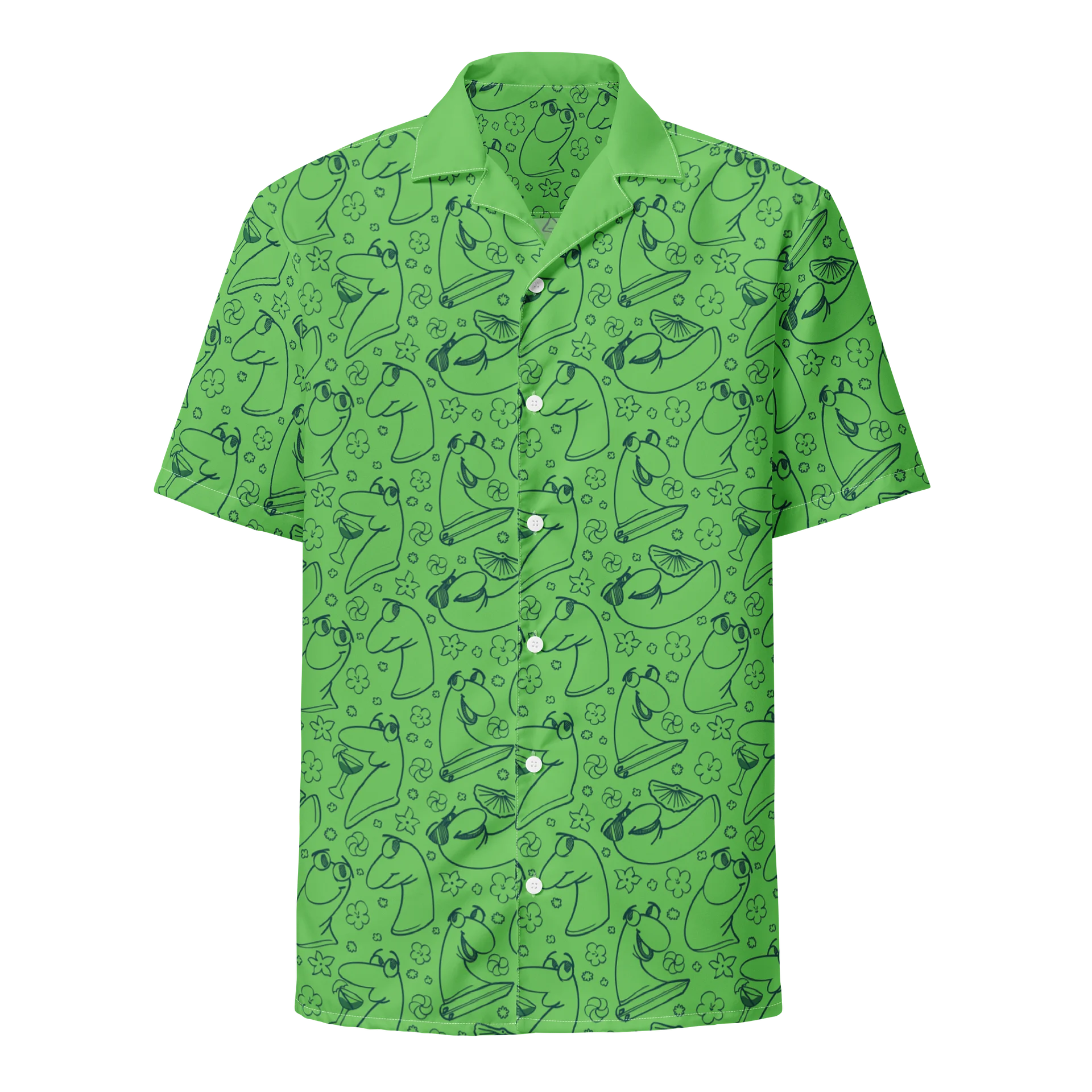 Summer Goragle Hawaiian Shirt (Green) product image (1)