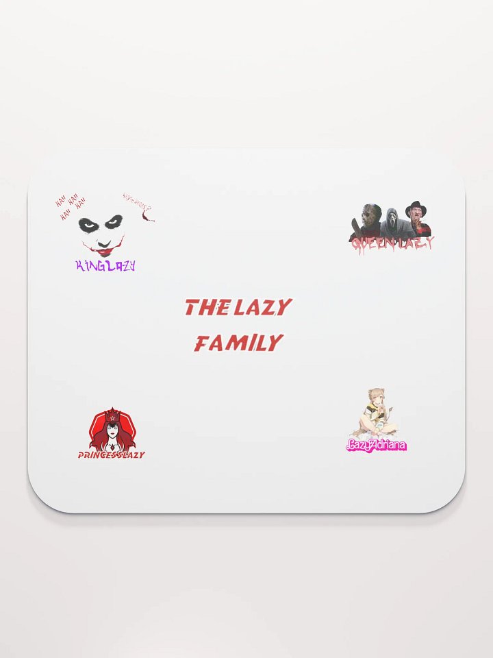 Lazy Family Mouse Mat product image (2)