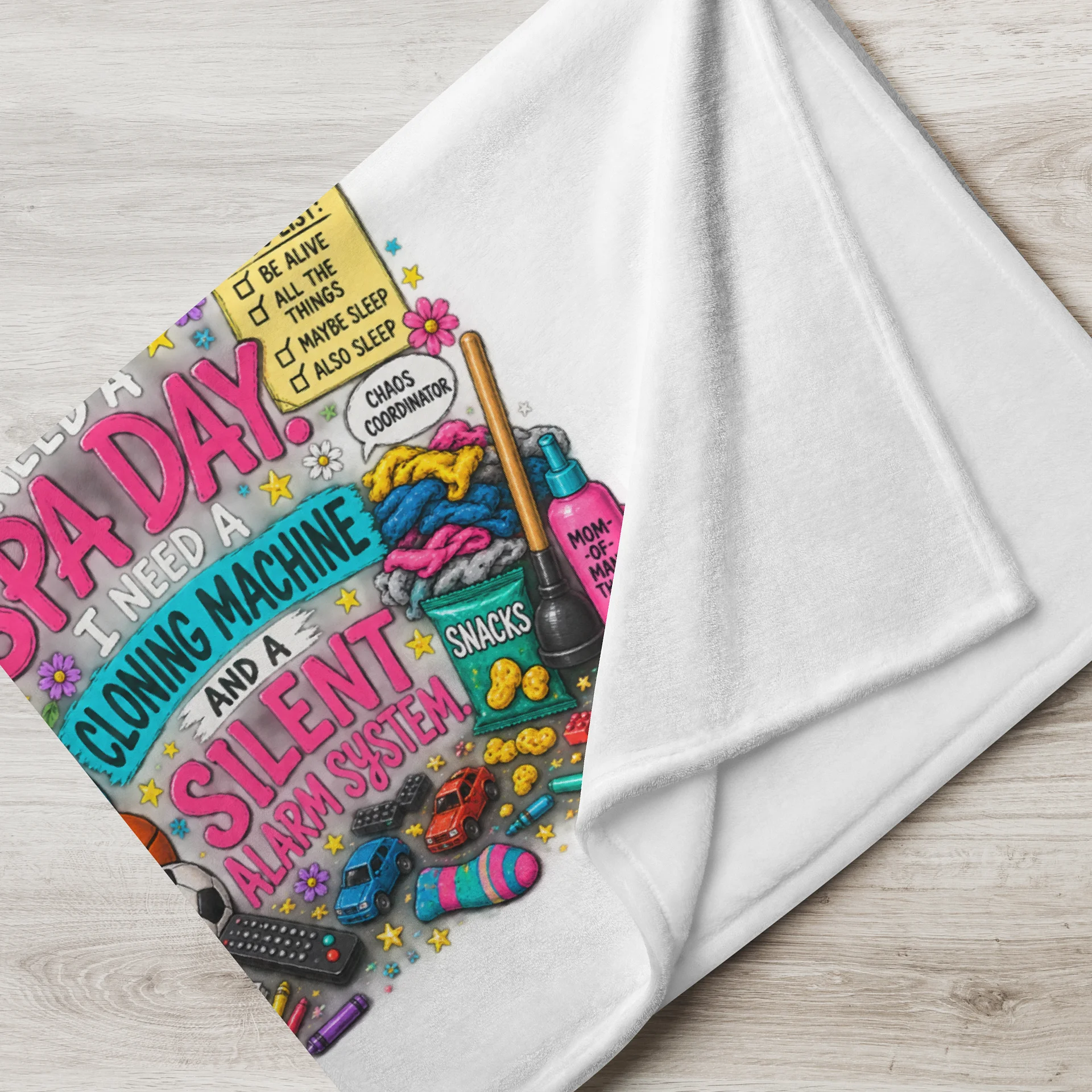 I Don't Need a Spa Day Throw Blanket product image (7)