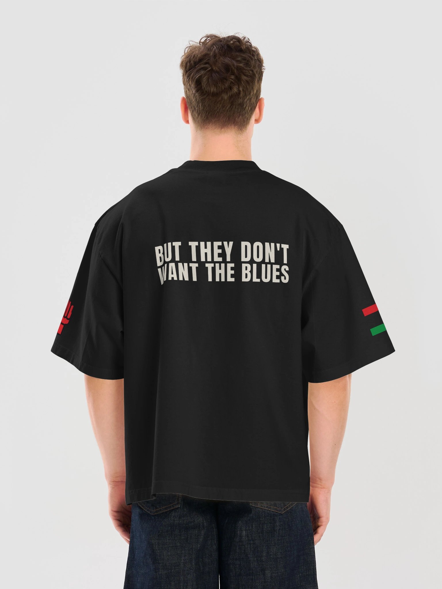 RHYTHM & BLUES — They Want The Rhythm · Tee · Black product image (6)