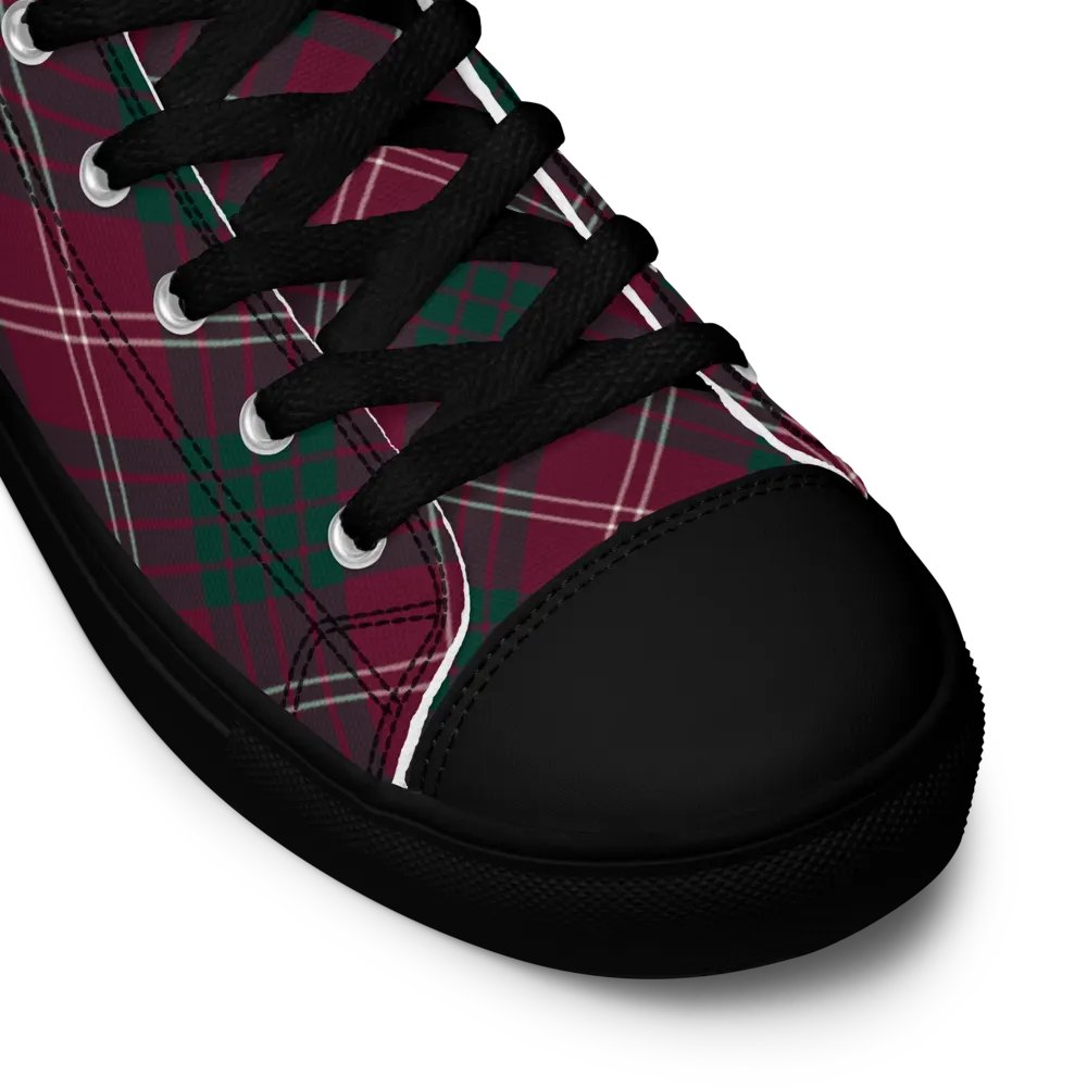 Crawford Tartan Men's High Top Shoes product image (11)