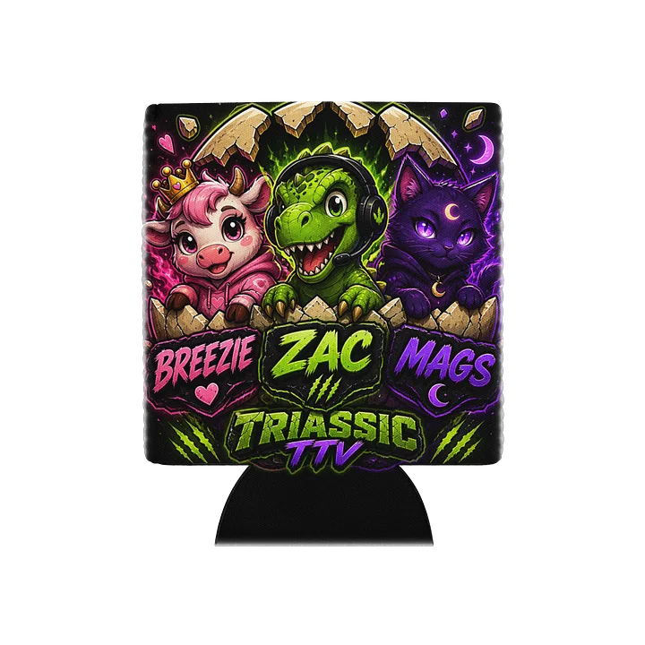 Triassic TTV Neon Coozie — ZAC, BREEZIE & MAGS product image (1)