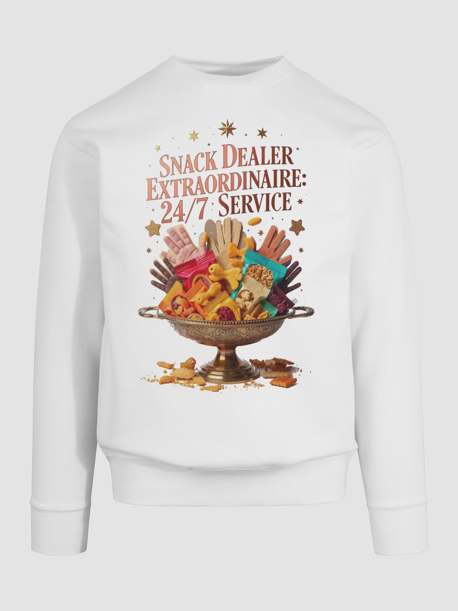 Snack Dealer Extraordinaire pullover | 24/7 Service Funny Mom Humor Gift product image (9)