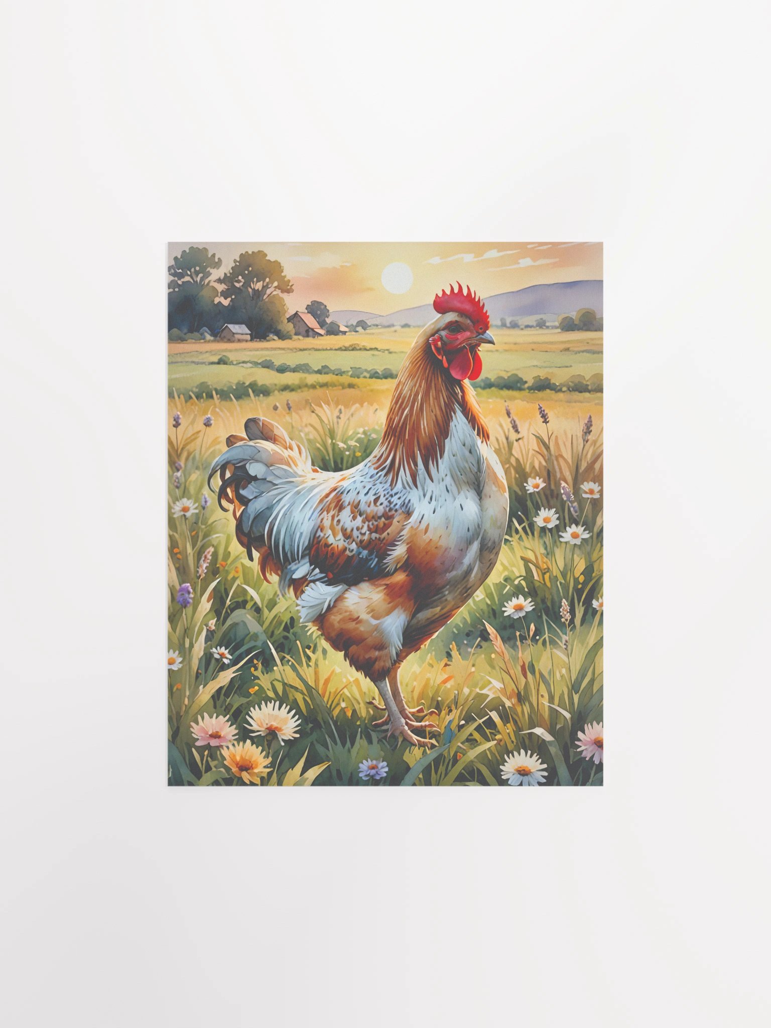 Rooster/Chicken Matte Poster product image (2)