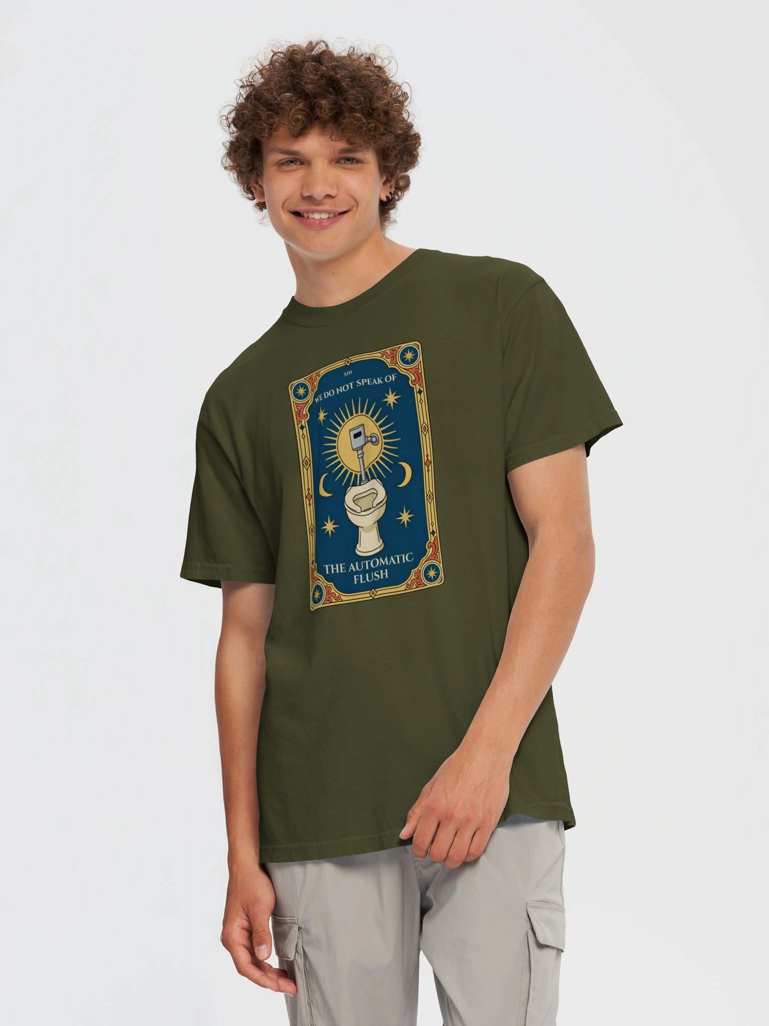 We Do Not Speak Of The Automatic Flush - Adult Unisex Tee product image (5)