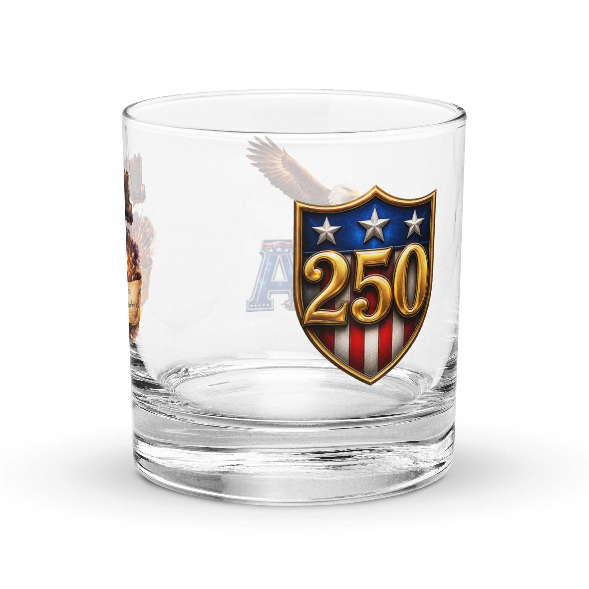 America's 250th Birthday Rocks Glass product image (2)