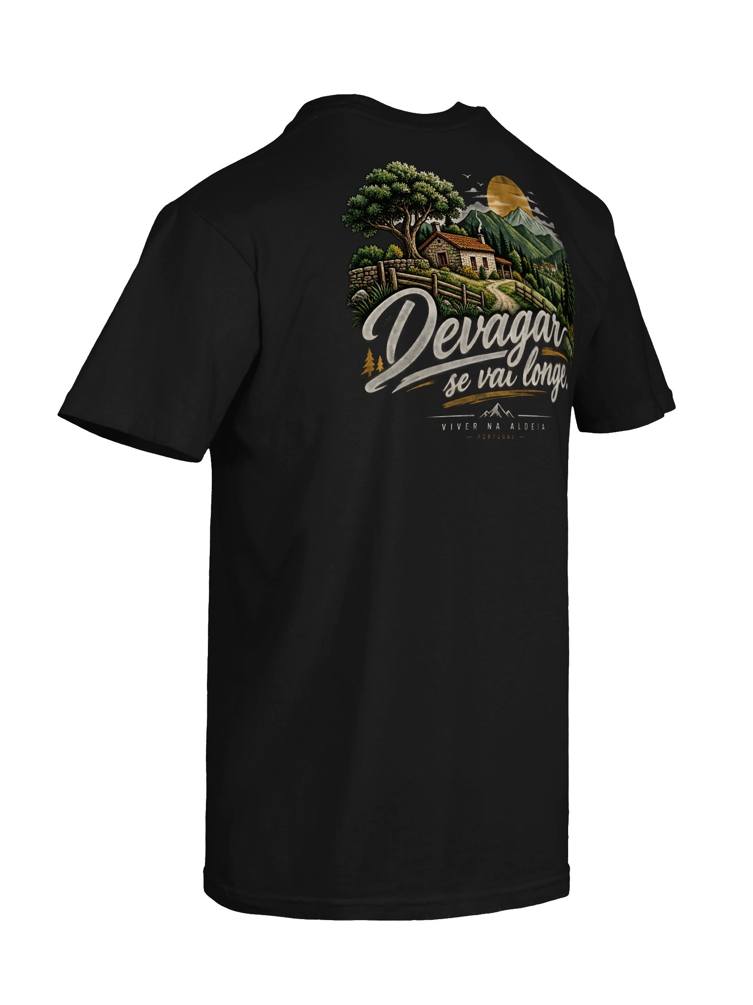 T-Shirt Viver na Aldeia — Devagar se Vai Longe product image (8)