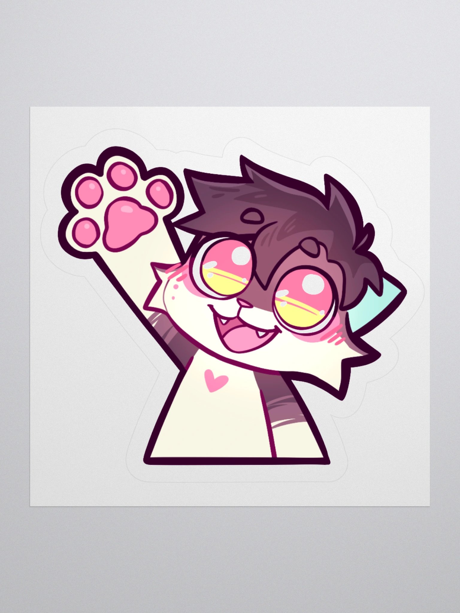 HEY — emote sticker product image (1)