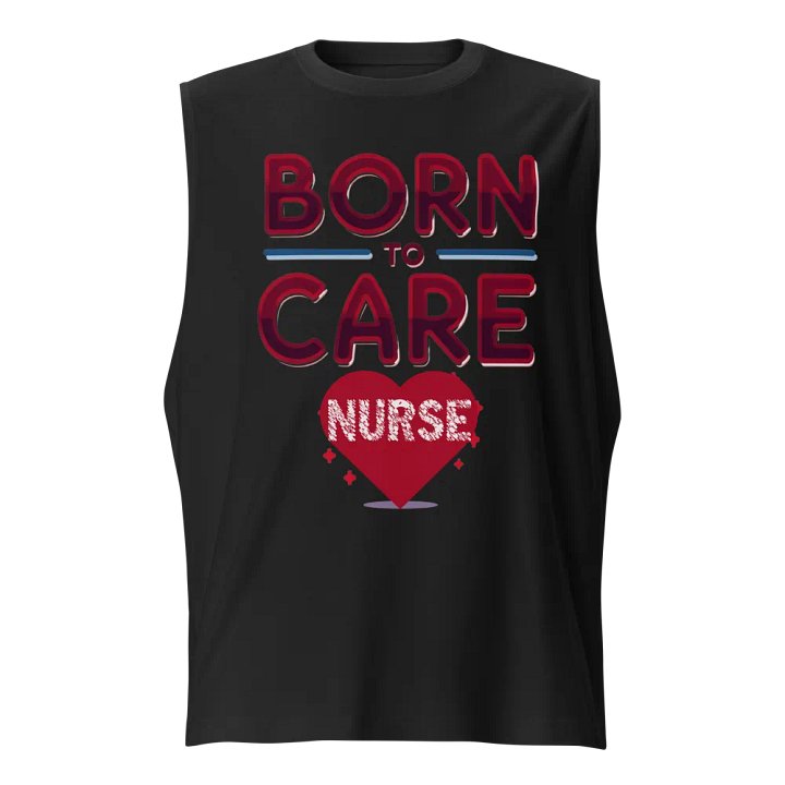 Heartfelt Nurse Muscle Tank product image (1)