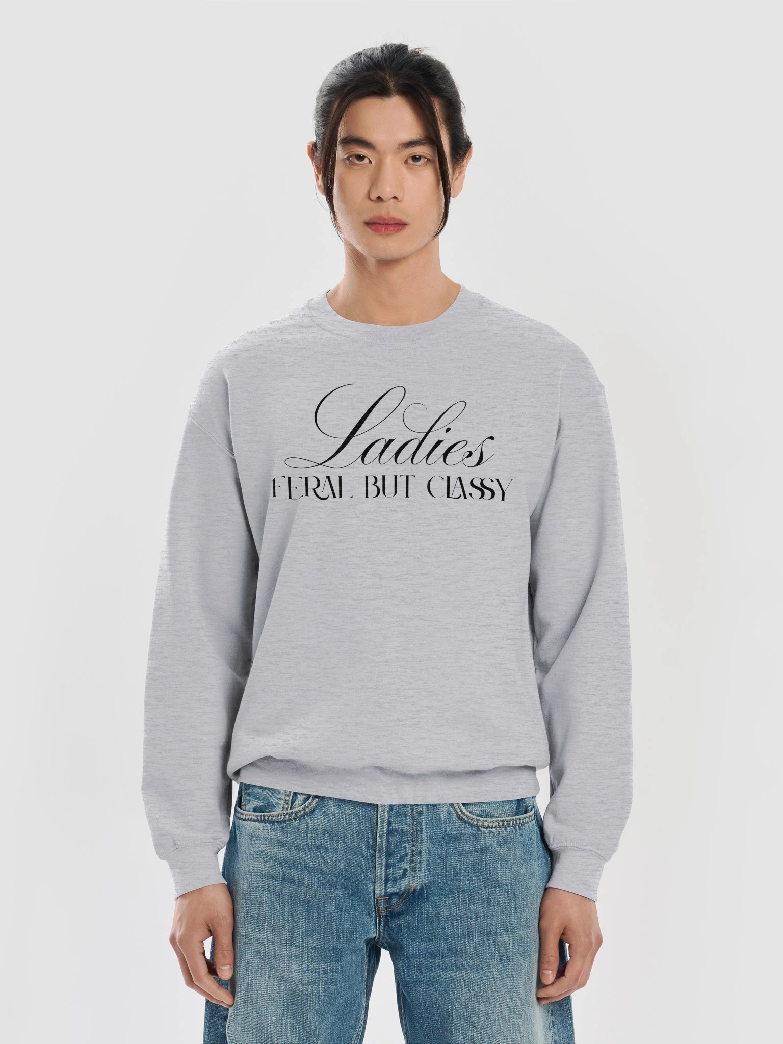 Ladies - Feral But Classy (crew) product image (21)