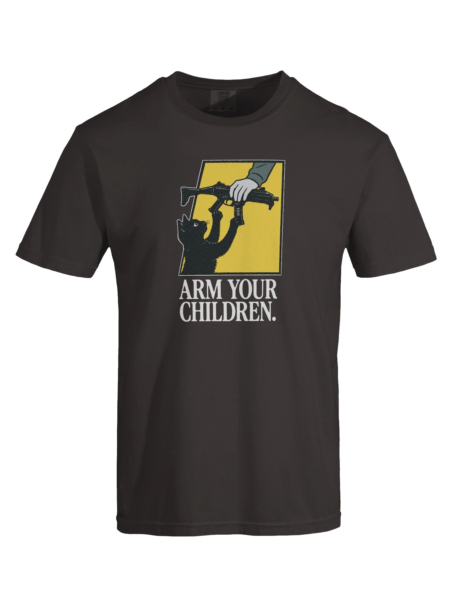 Arm Tee - Front Print - DARK product image (5)