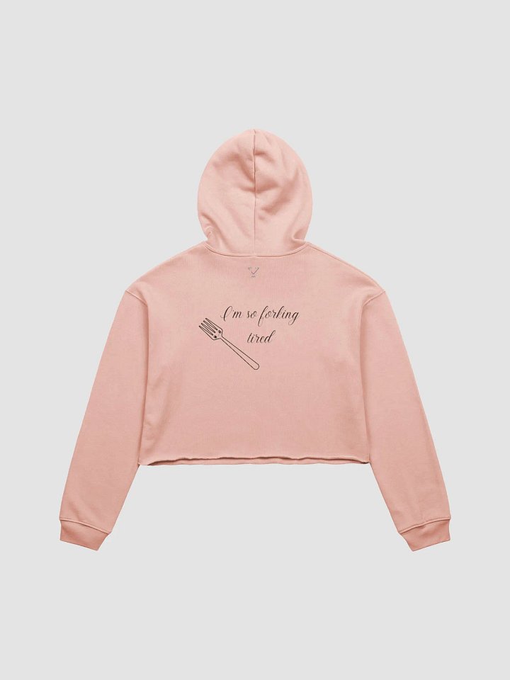 Sporking Tired Crop Hoodie product image (1)