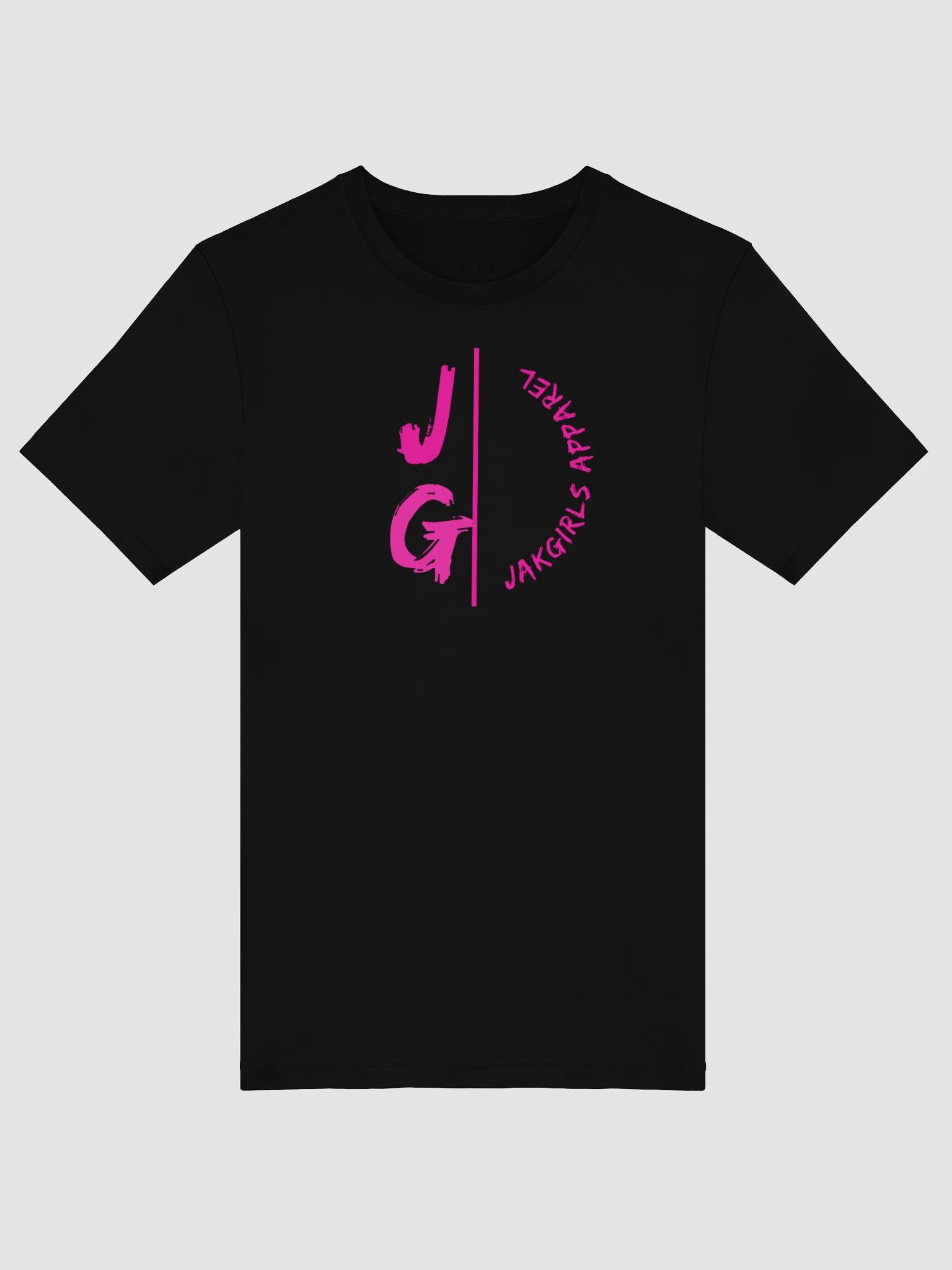 JAK GIRLS Stylized T-Shirt (Pink Logo) product image (5)