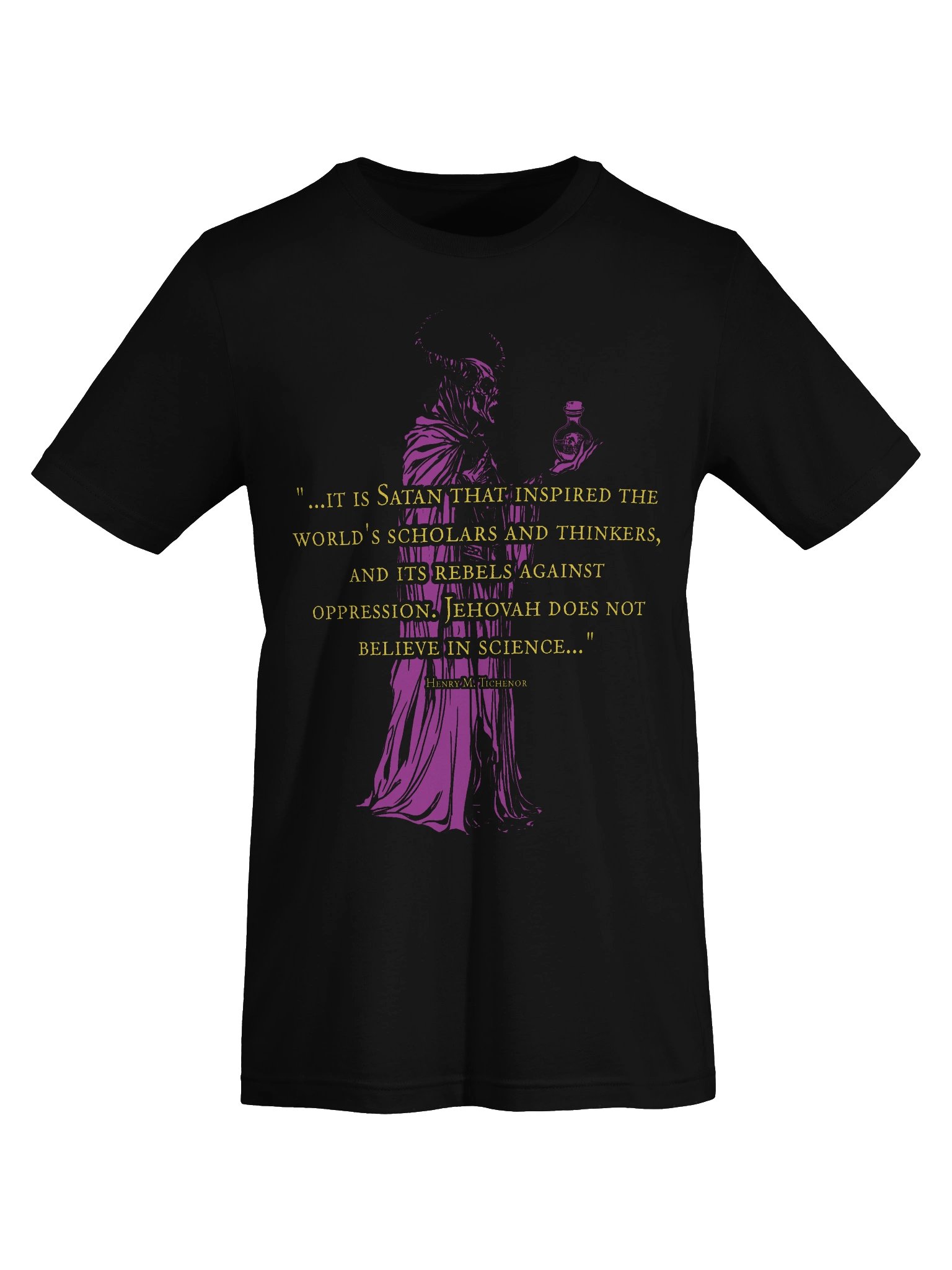 Tichenor Satan Inspires Science Quote Tee product image (7)