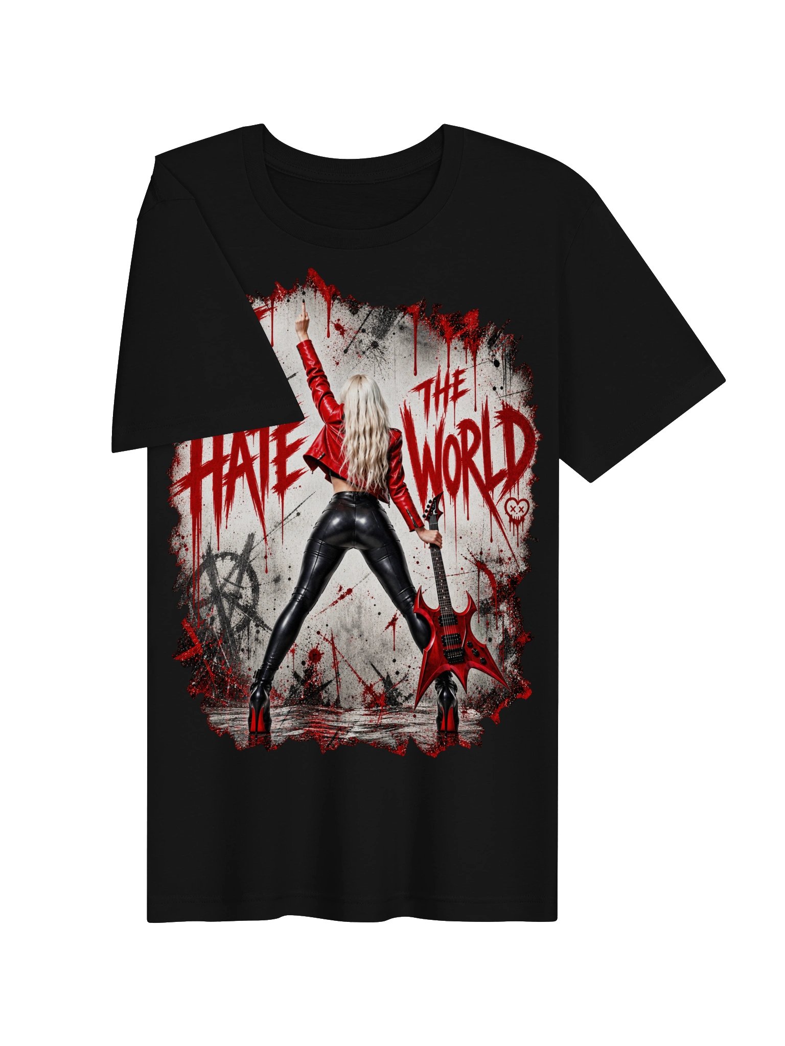 Aurora Luna Winterstar - I Hate The World - T-SHIRT product image (7)