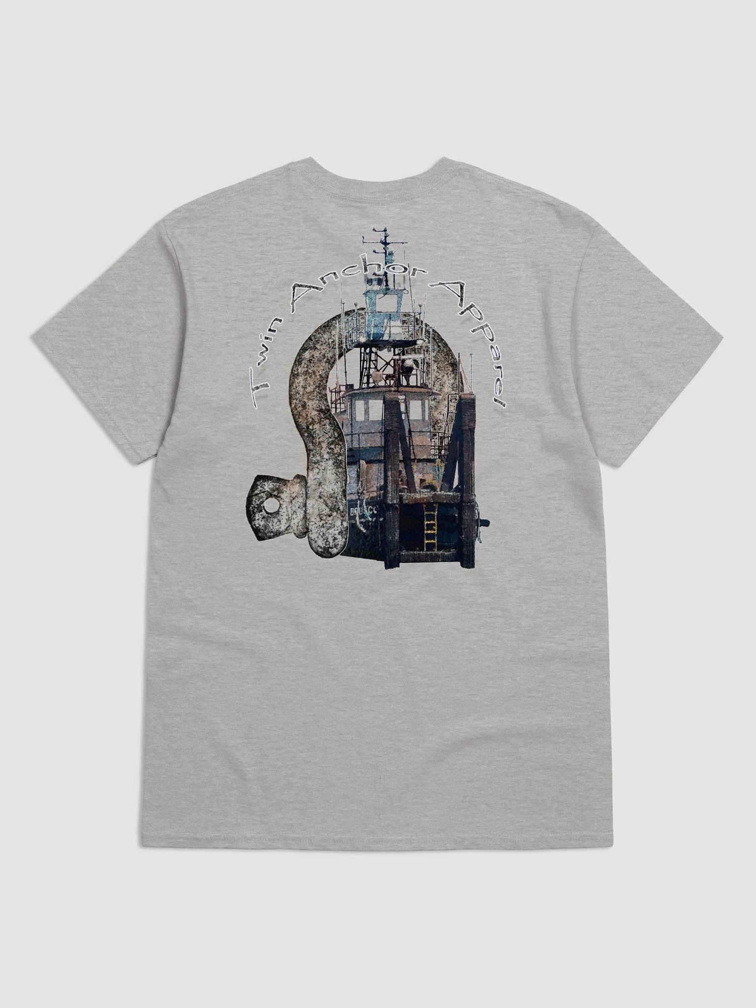 TAA Shackle & Terri L. Brusco – Maritime Workwear | Twin Anchor Apparel Short Sleeve Tee Linehand Line product image (6)