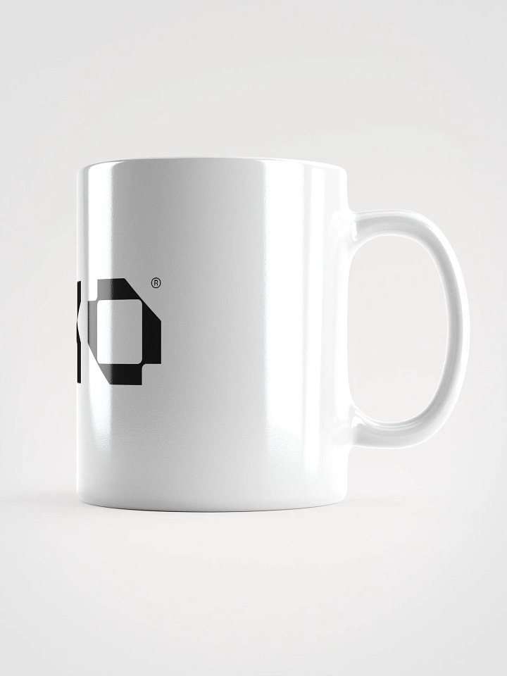 EKO's Black Logotype Mug (White) product image (1)