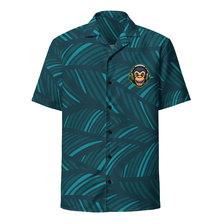 BenTheBonobo Hawaiian Shirt Palm Blue product image (1)