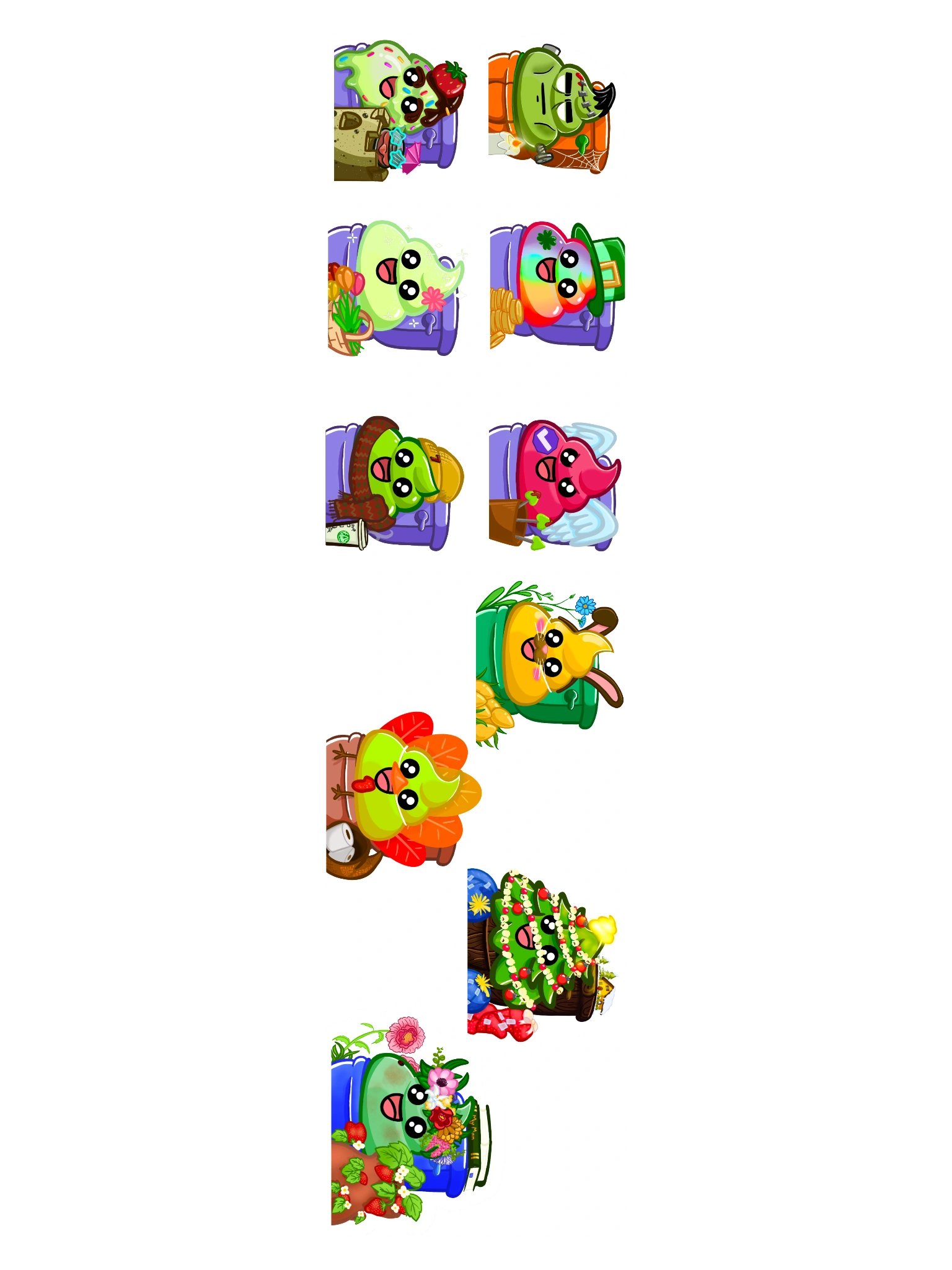 Poops Pooping Jumbo Sticker Sheet product image (3)