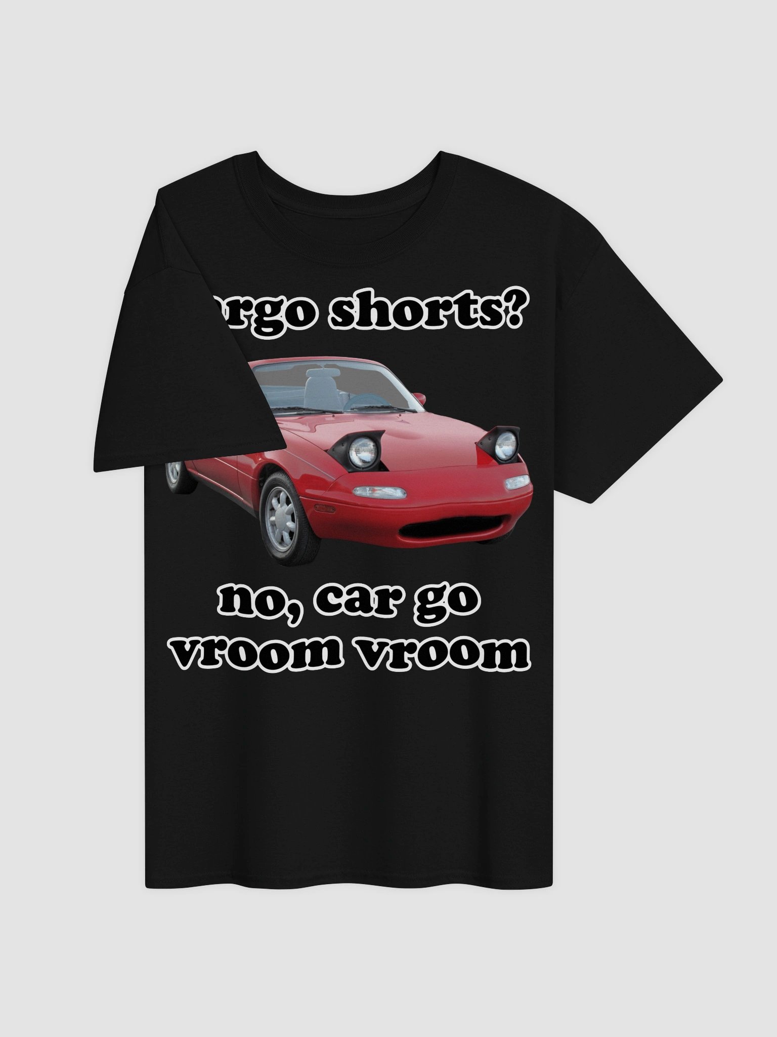 Cargo Shorts Pun T-shirt product image (4)