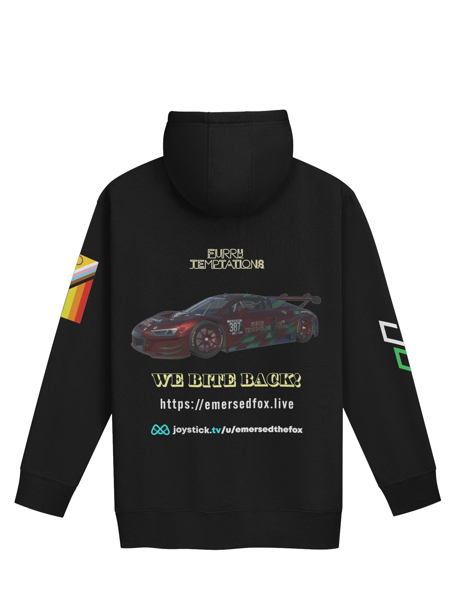 Furry Temptations Racing Hoodie product image (5)